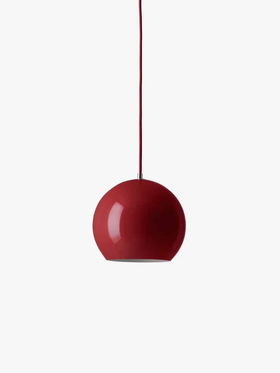 Topan VP6 Taklampe, vermilion red